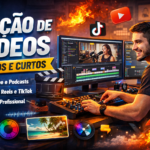 Eu vou Editar Vídeos Profissionais Longos e Curtos