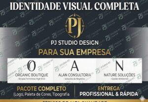 Eu vou criar a Identidade Visual completa para sua empresa.