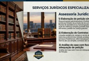 Eu vou elaborar petições e contrato simples; analisar caso
