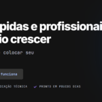 Eu vou criar uma página de vendas moderna e otimizada