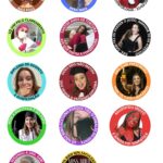 Eu vou criar adesivos personalizados para seu evento