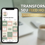 Eu vou criar 5 artes profissionais + legendas