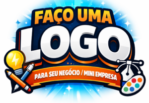 Eu vou Fazer logo para seu negócio/mini empresa
