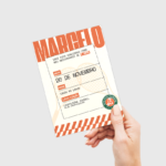 Eu vou criar o seu convite para qualquer evento