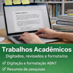 Eu vou formatar e revisar seu trabalho