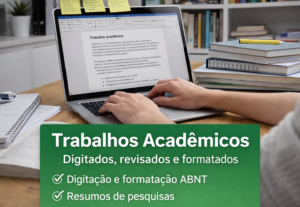 Eu vou formatar e revisar seu trabalho