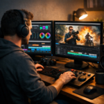 Eu vou editar vídeo para você