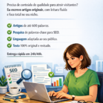 Eu vou Escrever Artigos Profissionais e Otimizados para seu ...