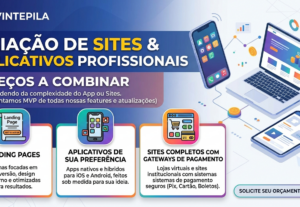 Eu vou fazer Apps, Sites completos com Gateways de pagamento