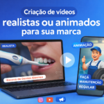 Eu vou criar vídeos realistas ou animados para sua marca