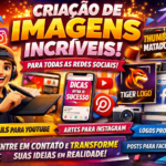 Eu vou transformar suas ideias em imagens incríveis