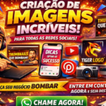 Eu vou transformar suas ideias em imagens incríveis