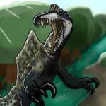 Eu vou criar ilustração de dinossauro personalizada