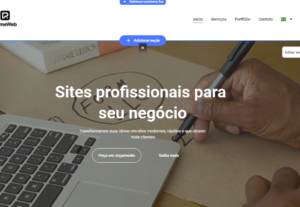 Eu vou criar um site pra você ou para sua empresa do 0