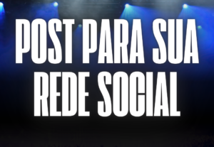 Eu vou fazer o melhor post pra sua rede social