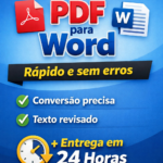 Eu vou converter PDF para Word.