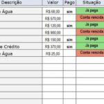 Eu vou Fazer sua Planilha de controle financeiro personaliza...