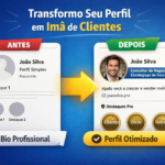 Eu vou criar um perfil e bio profissional que atrai clientes