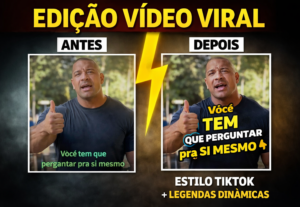 Eu vou Fazer vídeos virais para TikTok e Reels