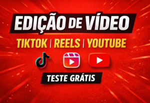Eu vou editar seu vídeos.