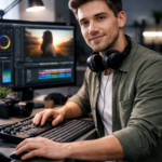 Eu vou fazer uma edição de vídeo bem dinâmica