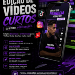 Eu vou Editar Profissional de Vídeos Curtos para TikTok ETC