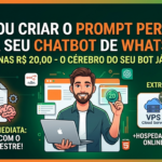 Eu vou criar o prompt perfeito para seu bot de WhatsApp