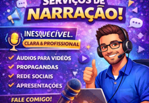 Eu vou fazer propaganda em aúdio para sua empresa