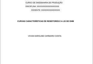 Eu vou formatar seus trabalhos escolares e acadêmicos