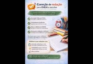 Eu vou corrigir atividades e dar feedback pedagógico
