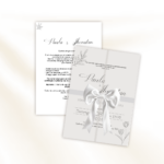 Eu vou criar seu convite de casamento