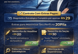 Eu vou fazer Análise de LinkedIn para Atrair Recrutadores