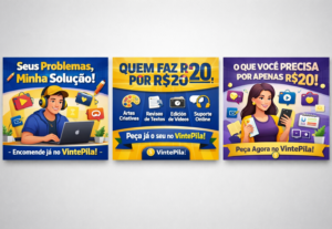 Eu vou Fazer posts profissionais para Instagram no Canva