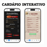 Eu vou criar cardápio digital com botões clicáveis