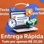 Eu vou realizar serviços de tradução e redação