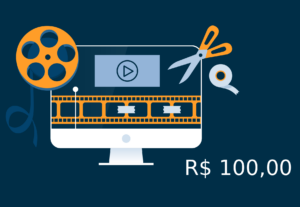 Eu vou editar um vídeo simples para você