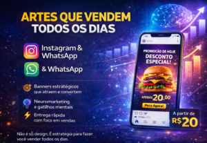 Eu vou criar anúncios atrativos para você vender mais