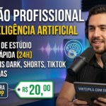 Eu vou gravar locução profissional com Inteligência Artifici...