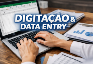 Eu vou fazer digitação de documentos e planilhas