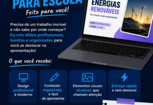 Eu vou fazer o seu Slide da escola