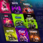 Eu vou fazer Designer: Rede socais, Artistas/Eventos e marca...