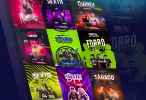 Eu vou fazer Designer: Rede socais, Artistas/Eventos e marca...