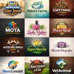 Eu vou criar uma logo moderna e profissional para seu negóci...