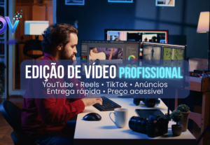 Eu vou editar seu vídeo com qualidade profissional.