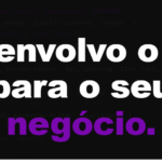 Eu vou criar um site para o seu negócio.