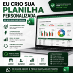 Eu vou criar sua planilha personalizada no Excel