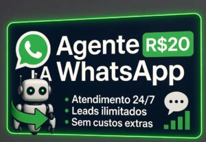 Eu vou criar Agente IA WhatsApp que agenda clientes 24hs