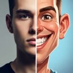 Eu vou criar sua caricatura animada para redes sociais