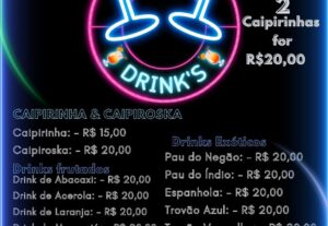 Eu vou Criar um cardápio da sua preferência