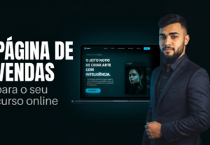 Eu vou criar a Página de Vendas para o seu curso online